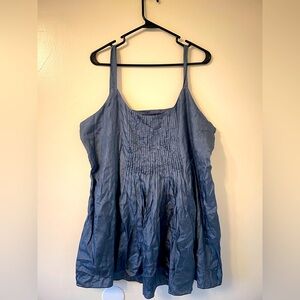 EILEEN FISHER Silk Sleeveless Sequined Tank Top